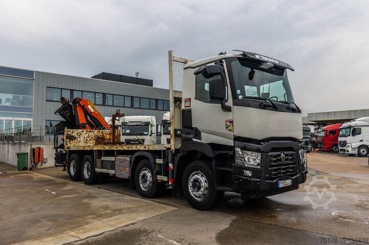 Laadplatform RENAULT C 380 DXI+Palfinger 26 T/m+5EXT.