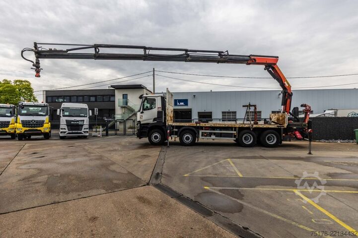 Laadplatform RENAULT C 380 DXI+Palfinger 26 T/m+5EXT.