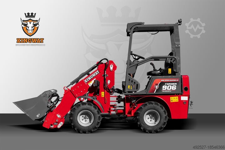Minibagger Kingway Radlader FARMER 906 T ANGEBOT !! Perkins