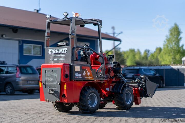 Minibagger Kingway Radlader FARMER 906 T ANGEBOT !! Perkins