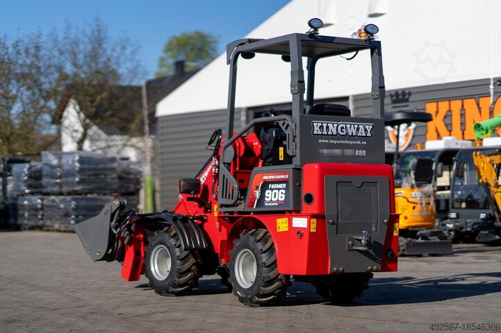 Minibagger Kingway Radlader FARMER 906 T ANGEBOT !! Perkins