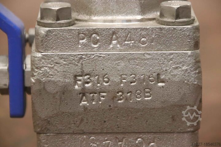 Kogelkraan binnendraad roestvrij staal Pekos K806 SGSGV  1 Zoll