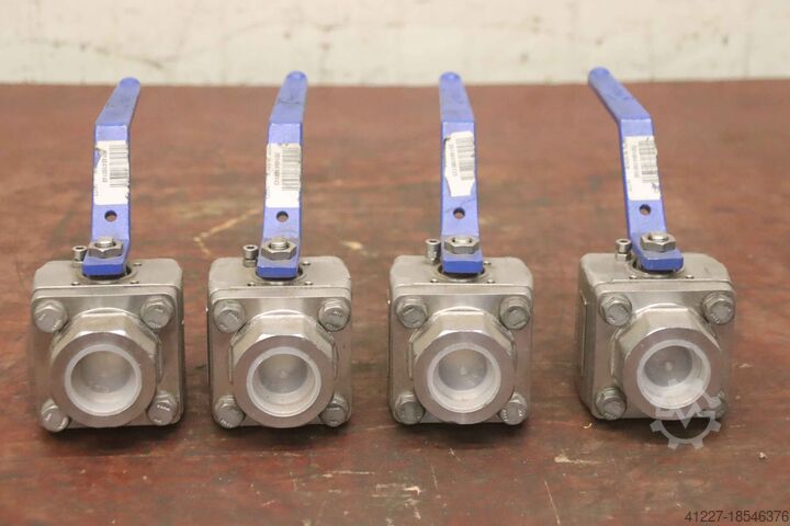 Kogelkraan binnendraad roestvrij staal Pekos K806 SGSGV  1 Zoll