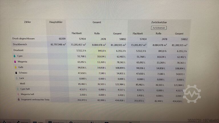 Digitaldruckmaschine Oce Arizona 2280 XT 2280 XT