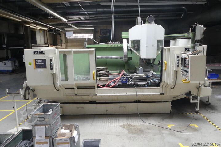 Vertikalt bearbetningscenter Chiron FZ16L CN