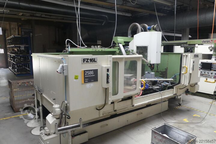 Vertikalt bearbetningscenter Chiron FZ16L CN