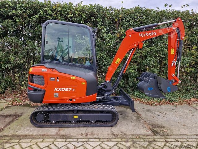 Mini-pelle Kubota KX027-4 Hi-spec (NIEUW)