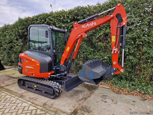 Mini-pelle Kubota KX027-4 Hi-spec (NIEUW)