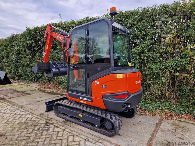 Mini-pelle Kubota KX027-4 Hi-spec (NIEUW)