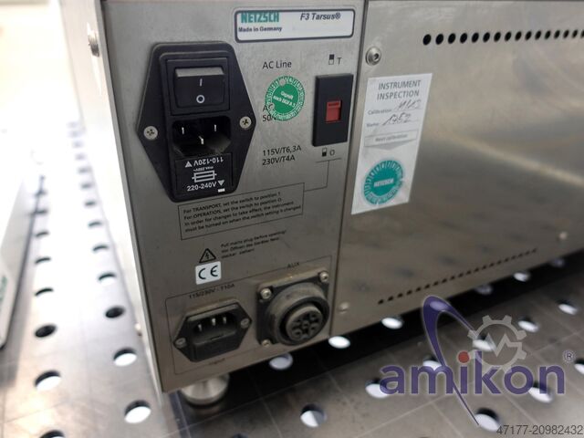 Analizador termogravimétrico (TGA) NETZSCH TG 209 F3 Tarsus Analysegerät TGA