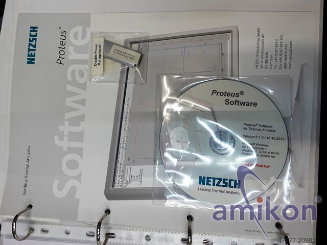 Analizador termogravimétrico (TGA) NETZSCH TG 209 F3 Tarsus Analysegerät TGA