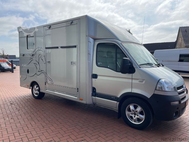 Veetransporter OPEL Movano 3.0 Pferdetr. Klima,AHK,Luftfederung
