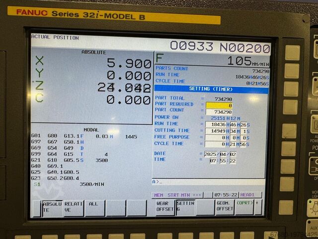 Automatisk drejebænk Star SR-32J