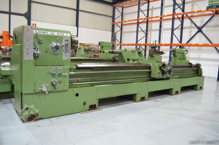 Conventionele draaibank Geminis GE 870
