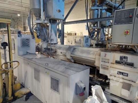 2x Production line with BA105 AMUT co-ex  2x Linia produkcyjna z BA105 AMUT