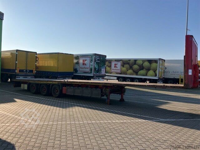 Open oplegger Krone Mega Liner Plateau mit Containerverriegelungen SDP 27 eLCVB4-S