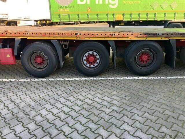 Open oplegger Krone Mega Liner Plateau mit Containerverriegelungen SDP 27 eLCVB4-S