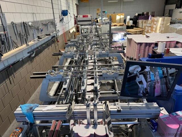 Maszyna klejąca do pudełek składanych Brausse Forza 1100 C3