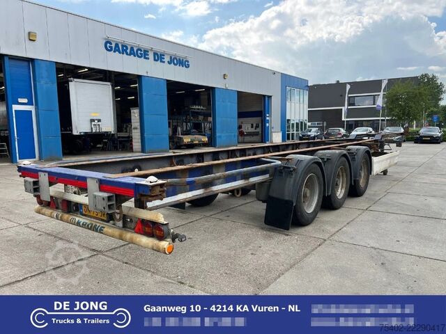 Transport af containere Krone SD 45FT / 4220 kg / Container Chassis / BPW + Drum