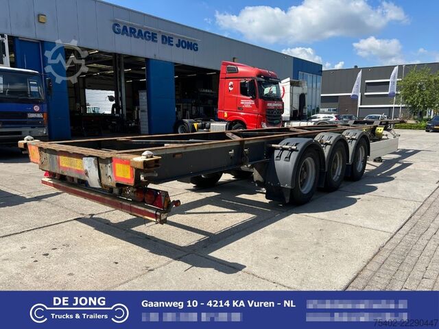 Transport af containere Schmitz Cargobull SGF*S3 / 45 FT / BPW + Drum