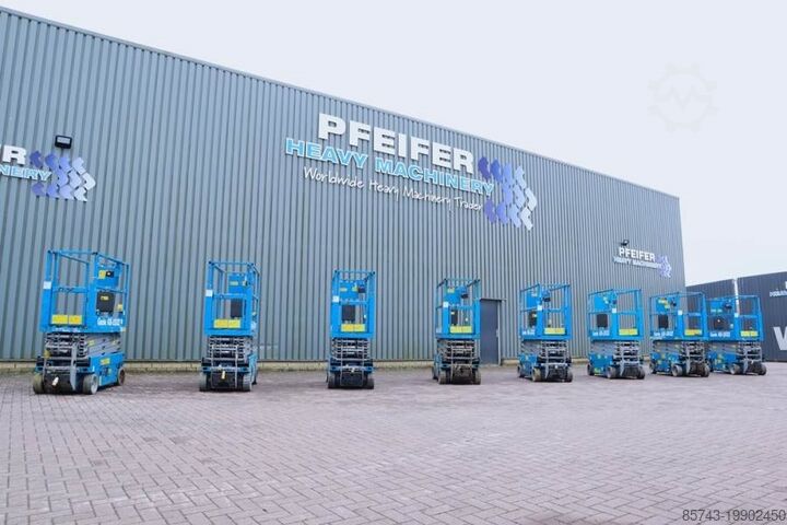 Ascensor cu foarfecă Genie GS1932 Electric, Working Height 7.8 m, 227kg Capac