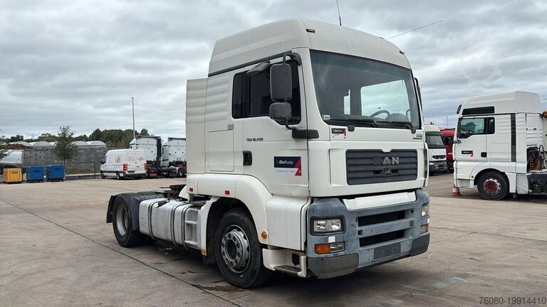 Standaard trekker MAN TGA 18.430 (PTO / POMPE HYDRAULIQUE / MANUAL GE...