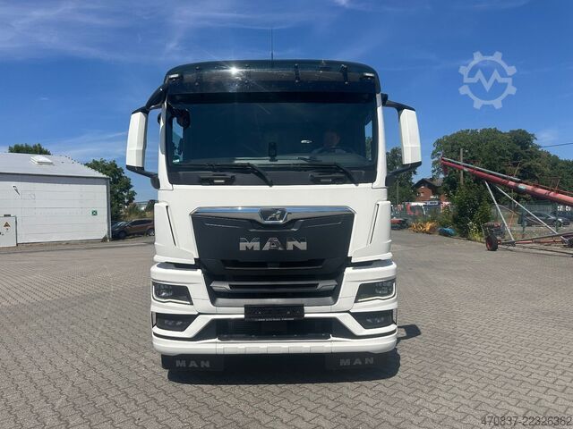 Camion plateau MAN TGX 26.470 6x2  Palfinger PK 18500 Funk + Hänger