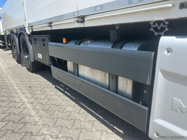 Camion plateau MAN TGX 26.470 6x2  Palfinger PK 18500 Funk + Hänger