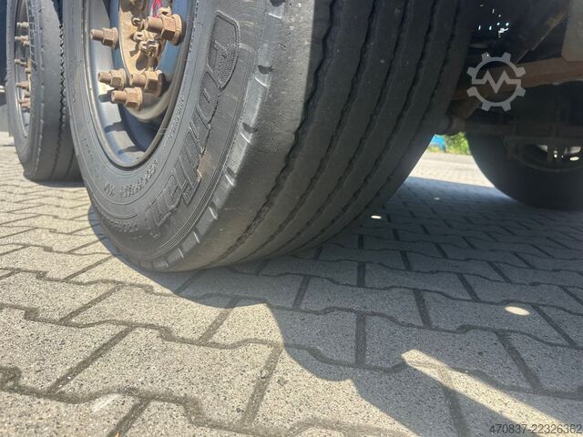 Camion plateau MAN TGX 26.470 6x2  Palfinger PK 18500 Funk + Hänger