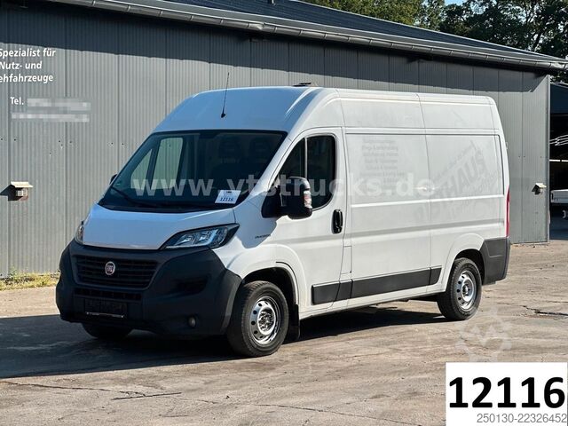 Furgoneta de caja alta FIAT Ducato Kasten 35 140 L2H2 Sortimo Fahrzeugregal