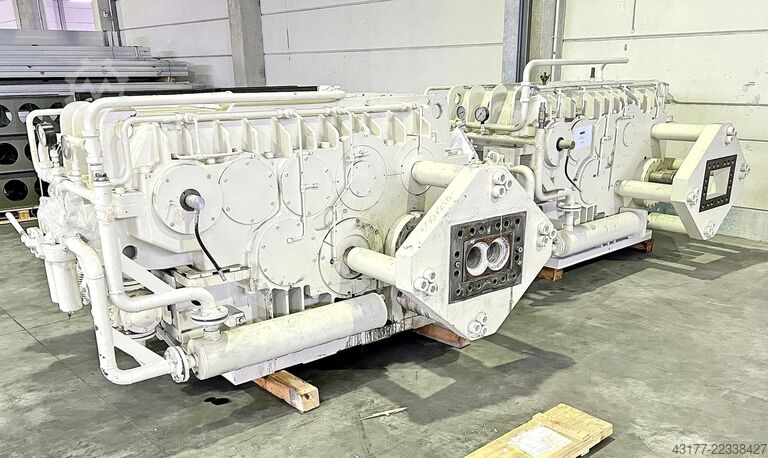 Ekstruder sa dvostrukim zavrtnjima COPERION ( Werner & Pfleiderer ) ZSK 170  W 1920/1750 + Entgasung