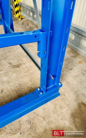 Scaffalatura cantilever ca. 3,15 lfm. Kragarmregal Langgutregal H: 250 cm 140 kg/Arm META Multistrong