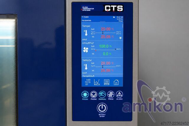 Anno di costruzione: 2018, 600 litri CTS Temperaturprüfschrank T-70/600 -70 bis +210°C