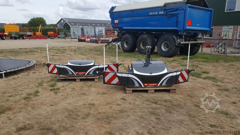 Pára-choques para trator de rodas  