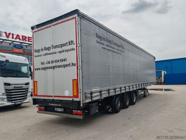 Open oplegger met zeil SCHWARZMÜLLER S1 J MEGA