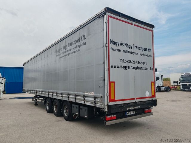 Open oplegger met zeil SCHWARZMÜLLER S1 J MEGA