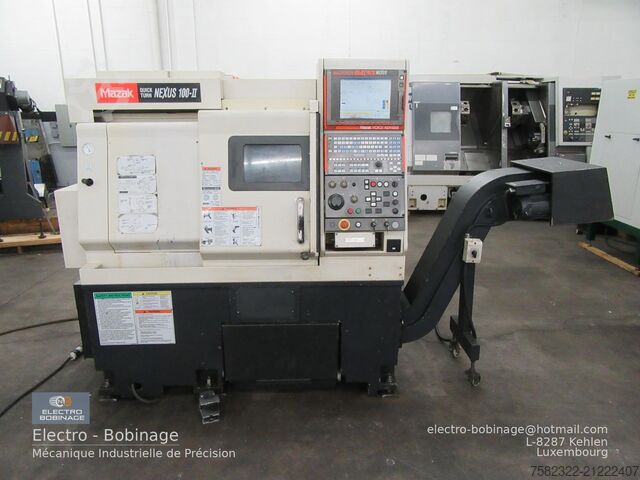 CNC turning and milling center Mazak QTN 100-II