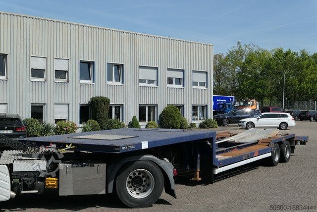 Low loader semitrailer Tang , 2-Achs, Rampen, SAF, Tiefbett 8,5mtr.