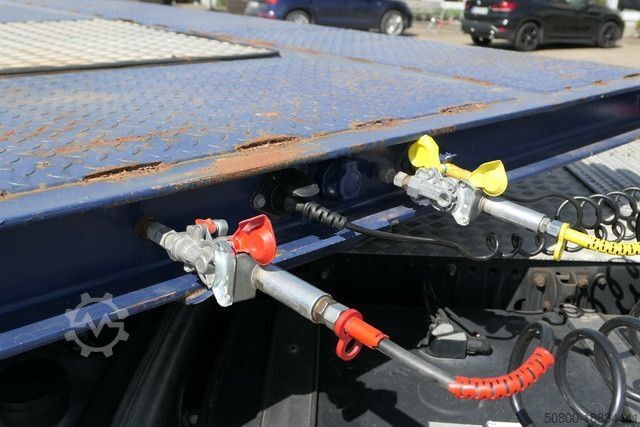 Low loader semitrailer Tang , 2-Achs, Rampen, SAF, Tiefbett 8,5mtr.