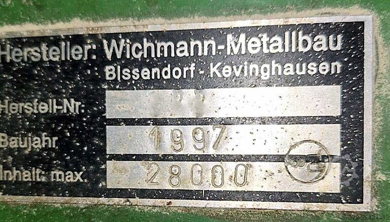 Wood Impregnation Plant Wichmann-Metallbau 28-M3