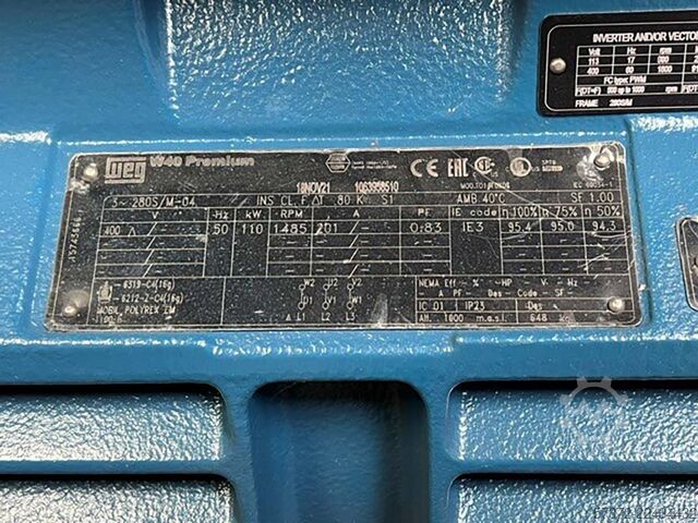 Electric Motor WEG IE3-IP23-B3-V