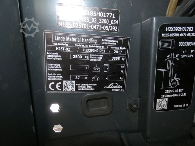 LPG-vorkheftruck Linde H25T