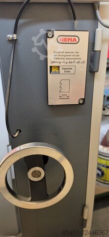 Pozioma piła taśmowa HEMA HTR600