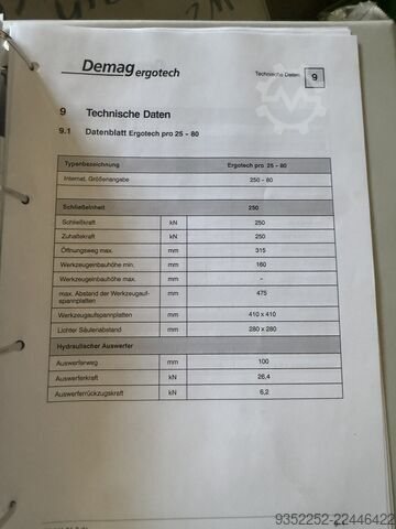 Wtryskarka DEMAG Ergotech pro 25-80.