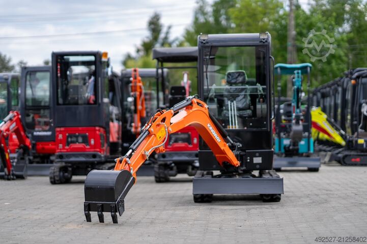 Miniescavatore VIP 15, 1.500 kg, Kingwa Kingway VIP 15