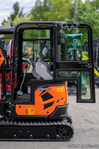 Miniescavatore VIP 15, 1.500 kg, Kingwa Kingway VIP 15