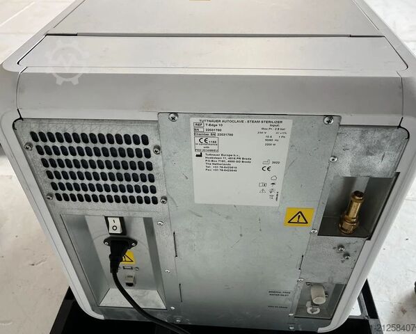 Bordsautoklav för tandläkarbruk, 23 liter Tuttnauer T-Edge 10 W