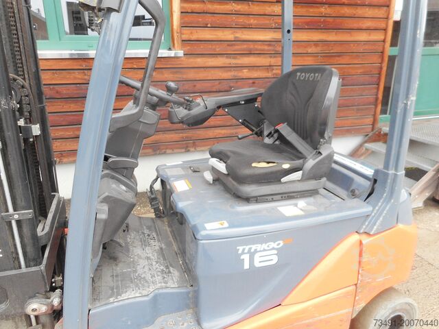 3-wiel heftruck Toyota 8FBMK16 Triplex ( Lithium Ionen )