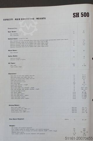 Machine à tailler les engrenages par fraise-mère STAEHELY SH500
