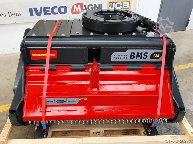 Makulator Seppi M. BMS 125 Forstmulcher inkl. Drehmotor / NEU lage